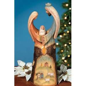  Holy Family Christmas Jesus Table Light Lamp Electric 
