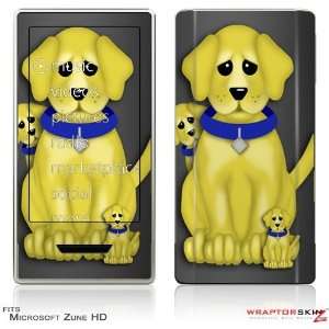  Zune HD Skin   Puppy Dogs on Black by WraptorSkinz 