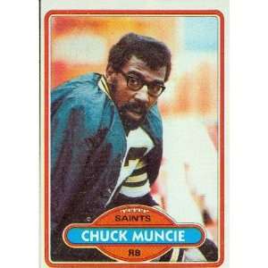  1980 Topps #40 Chuck Muncie   New Orleans Saints (Football 