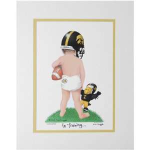  11 x 14 Football Player in Training Print