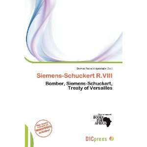  Siemens Schuckert R.VIII (9786200872906) Dismas Reinald 