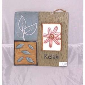  Relax Decorative Wall Plaque 