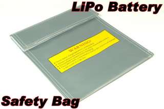 Fireproof LiPo Safety 220 x 180mm Silver Safe Bag SB080  
