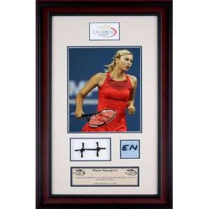  Maria Sharapova   2007 US Open   Framed Display Piece with 
