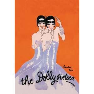  Exclusive By Buyenlarge Dolly Sisters 12x18 Giclee on 
