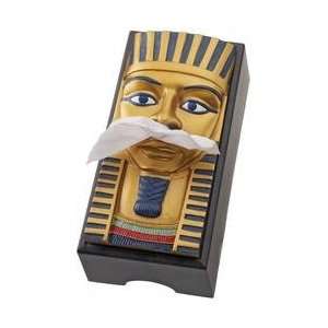  Royal Egyptian king tut sculptural tissue Box cover New 