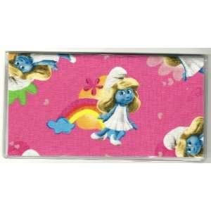  Checkbook Cover The Smurfs Smurfette Pink: Everything Else