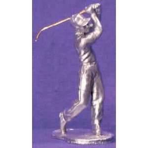  Regular Golfer Pewter Figurine