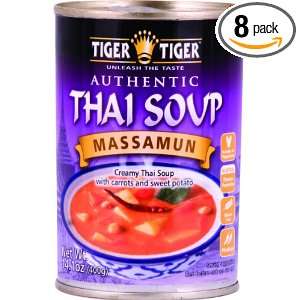 Tiger Tiger Thai Soup, Massamun, 14.1 Ounce (Pack of 8)  