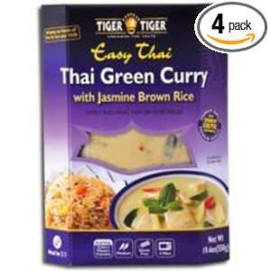 Tiger Tiger Easy Thai Green Curry Paste, 5.3 Ounce (Pack of 4)  