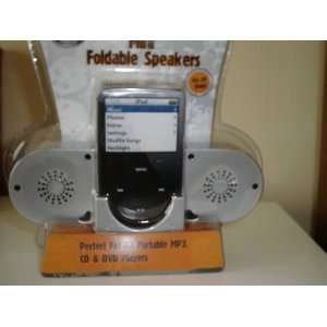  Cyber Gear Mini Foldable Speakers   Black Toys & Games
