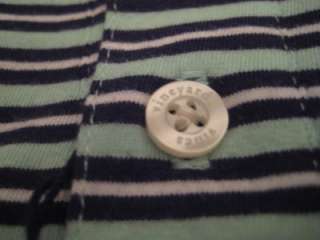   Small NWT $69 Collar Polo Shirt w Pocket Stripe Whale Logo NEW  