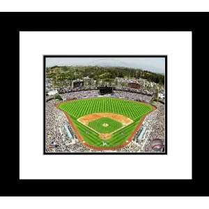  Los Angeles Dodgers Stadium 2010 Opening Day   Framed 