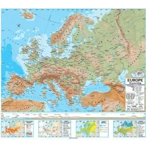  Universal Map 762544252 Europe Advanced Physical Classroom Wall Map 
