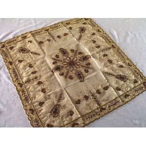   Beaded Handmade Table Cloth Tablecloth Decor