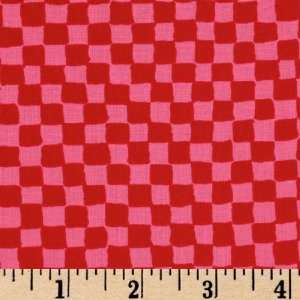  44 Wide Michael Miller Clown Check Peppermint Fabric By 