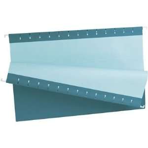   Brand Colored Hanging File Folders Legal Size, Teal: Office Products
