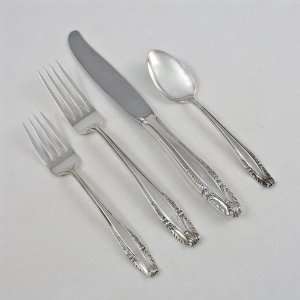  Stradivari by Wallace, Sterling 4 PC Setting, Dinner Size 