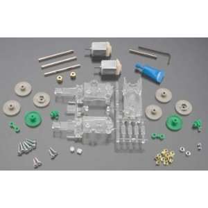  Tamiya   Twin Motor Gearbox Clear (Science) Toys & Games