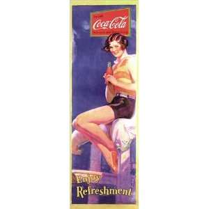  Coca Cola   Enjoy Refreshment Poster Print, 11.75x35.5 