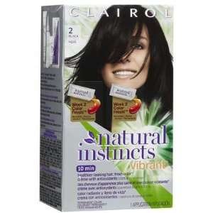 Clairol Natural Instincts Vibrant Hair Color w/ Week 2 Color Refresher 