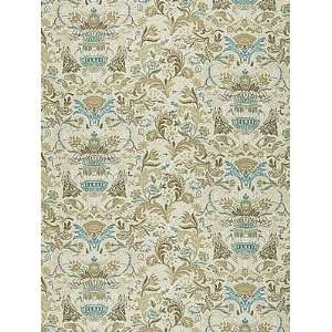  Schumacher Sch 173622 Egerton Tapestry Print   Almond Fabric 