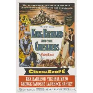  King Richard and the Crusaders Movie Poster (20 x 40 