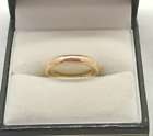 Vintage 1940s Samuel Hope 22ct Gold Plain Wedding Ring  