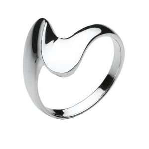 Kit Heath Sterling Silver Wave Ring (size 6) Dew by Kit 