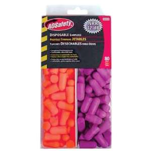  Disposable Ear Plugs   80 Pair