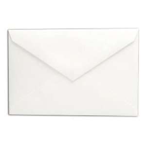   : Fluorescent White Lettra A7 Pointed Flap Envelopes: Home & Kitchen