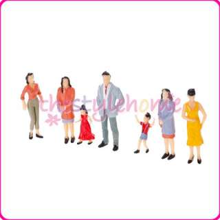 20 G Scale 125 Painted various poses ages Model Train Passenger 