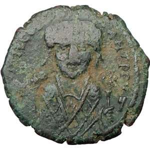  MAURICE TIBERIUS Rare Authentic Genuine Ancient BYZANTINE 