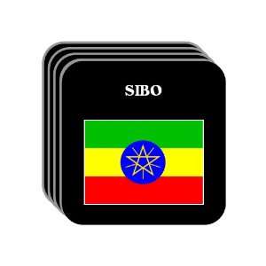  Ethiopia   SIBO Set of 4 Mini Mousepad Coasters 