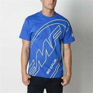  FMF Apparel Shrunk T Shirt   Medium/Royal Blue Automotive