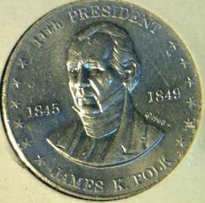   Commemorative Mr. President Shell Game Medal   Token   Coin  