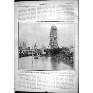  Scientific American 1904 Life Saving Ferris Wheel Lifeboat 
