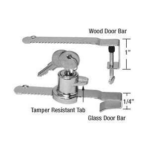 Showcase Ratchet Locks Wood and Glass Doors  Keyed Differently by CR 