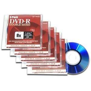  CompUSA 5 Pack Double Sided 8x Mini DVD R: Electronics