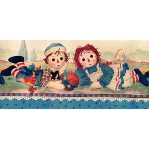  Raggedy Ann & Andy Border Stick Ups **Only 1 pkg available 