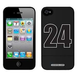  Number 24 on Verizon iPhone 4 Case by Coveroo  Players 