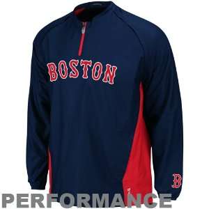  Boston Red Sox Jackets : Majestic Boston Red Sox Navy Blue Red 