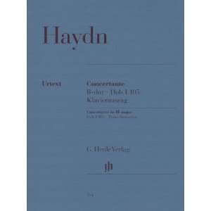  Haydn   Concertante in B flat Major Hob. I105, Henle ed 