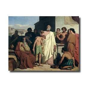    Annointing Of David By Saul 1842 Giclee Print