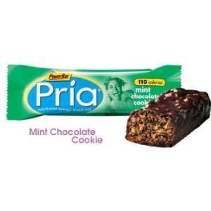  PowerBar Pria Bar, 15 Bars Mint Chocolate Cookie Health 