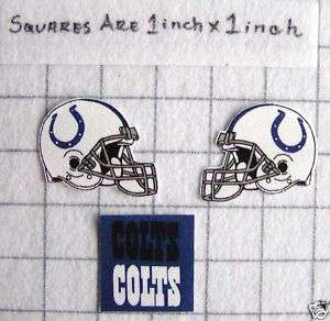 Indianapolis COLTS NFL Iron On Fabric Appliques No Sew  