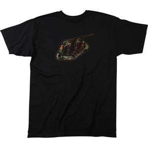  Troy Lee Designs Camo Shield T Shirt   Medium/Black 