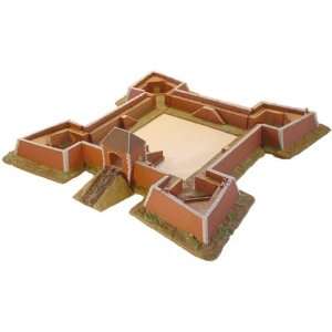    Terrain 15mm Earthworks   Vauban Fort Kit 13pc Toys & Games