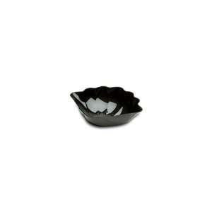 Delfin Design Black Acrylic 3.5 Qt Clam Shell Bowl  