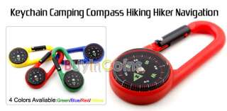 Keychain Camping Compass Hiking Hiker Navigation  